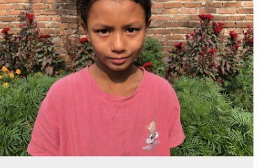 Aradhya Chaudhary, age 9, from Pahalawan, Nepal