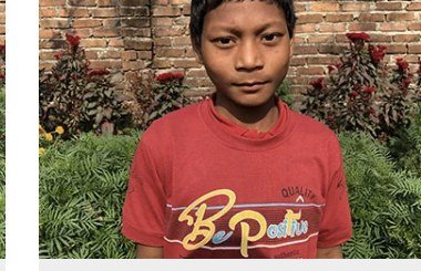 Ayush Rajee, age 11, from Pahalawan, Nepal