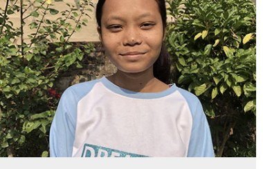 Jonisha Chaudhary, age 17, from Kudi, Nepal