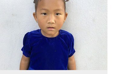 Samridhi Rokamagar, age 6, from Bhajani 4, Dhanaura, Nepal