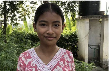 Shrisa Chaudhary, age 13, from Kudi, Nepal