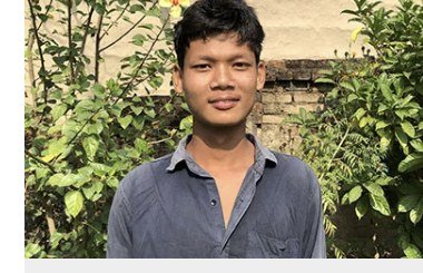 Simon Chaudhary, age 11, from Ratanpur, Nepal